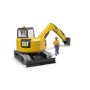 BRUDER Cat Mini Excavator with worker (2466) (02466)