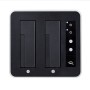 OWC OWCTCDRVDCK docking station per unità di archiviazione USB 3.2 Gen 2 (3.1 Gen 2) Type-C Nero, Argento (OWCTCDRVDCK)