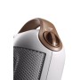 De’Longhi Capsule HFX30C18.IW Interno Marrone, Bianco 1800 W Riscaldatore ambiente elettrico con ventilatore (0114571000)