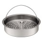 Tefal P2530738 pentola a pressione per piano cottura 6 L Nero, Acciaio inossidabile (P2530738)