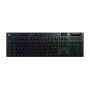 Logitech G G915 LIGHTSPEED- GL Linear tastiera RF senza fili + Bluetooth QWERTZ Tedesco Nero (920-008955)