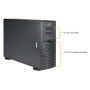 Supermicro SuperWorkstation 7049A-T Intel® C621 LGA 3647 (Socket P) Armadio (4U) Nero (SYS-7049A-T)