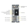 Supermicro SuperWorkstation 7049A-T Intel® C621 LGA 3647 (Socket P) Armadio (4U) Nero (SYS-7049A-T)