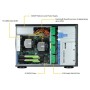 Supermicro SuperWorkstation 7049A-T Intel® C621 LGA 3647 (Socket P) Armadio (4U) Nero (SYS-7049A-T)
