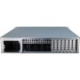 Inter-Tech IPC 2U-2408 Supporto Nero, Acciaio inossidabile (88887117)