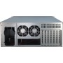 Inter-Tech IPC 4U-4420 Supporto Blu, Acciaio inossidabile (88887121)