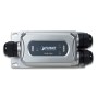 PLANET IPOE-E302 moltiplicatore di rete Trasmettitore di rete Nero, Grigio 10, 100, 1000 Mbit/s (IPOE-E302)