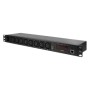 LogiLink PDU8P01 unità di distribuzione dell'energia (PDU) 8 presa(e) AC 1U Nero (PDU8P01)