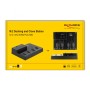 DeLOCK 64124 docking station per unità di archiviazione USB 3.2 Gen 2 (3.1 Gen 2) Type-C Nero (64124)