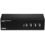 Trendnet TK-440DP switch per keyboard-video-mouse (kvm) Nero, Argento (TK-440DP)