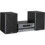 Kenwood M-918DAB-H set audio da casa Microsistema audio per la casa 10 W Alluminio, Nero (M918DABH)