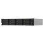 QNAP TS-1264U-RP NAS Armadio (2U) Intel® Celeron® 8 GB DDR4 0 TB QNAP QTS Alluminio, Nero (TS-1264U-RP-8G)