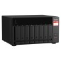 QNAP TS-873A NAS Tower Ryzen Embedded V1500B 8 GB DDR4 30,72 TB SSD QuTS hero Nero (TS-873A-SW5T)