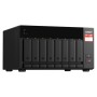 QNAP TS-873A NAS Tower Ryzen Embedded V1500B 8 GB DDR4 30,72 TB SSD QuTS hero Nero (TS-873A-SW5T)