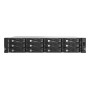 QNAP TL-R1200PES-RP contenitore di unità di archiviazione Box esterno HDD/SSD Nero, Grigio 2.5/3.5"