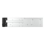 QNAP TL-R1200PES-RP contenitore di unità di archiviazione Box esterno HDD/SSD Nero, Grigio 2.5/3.5"