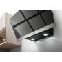 Bauknecht RBHVP 83 LM K, cappa aspirante (nero/acciaio inossidabile, 80 cm)