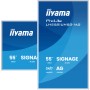 iiyama LH6581UHSG-1AG visualizzatore di messaggi Pannello piatto interattivo 163,8 cm (64.5") Wi-Fi 500 cd/m² 4K Ultra HD Bianc