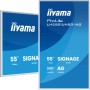 iiyama LH6581UHSG-1AG visualizzatore di messaggi Pannello piatto interattivo 163,8 cm (64.5") Wi-Fi 500 cd/m² 4K Ultra HD Bianc