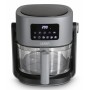 Lauben LBAFMGGAF55BA friggitrice Singolo 5,5 L 1500 W Friggitrice ad aria calda Grigio