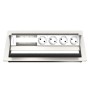 Kindermann 7492000064 cassetta di scarico Tipo F Acciaio inox, Bianco