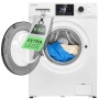 Bomann WA 7196 lavatrice Caricamento frontale 9 kg 1400 Giri/min Bianco (771960)