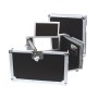 Roadinger 30110003 valigetta porta attrezzi Baule da viaggio Nero, Argento