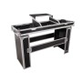 Roadinger 30124208 custodia per attrezzatura audio Tavolo da DJ Custodia rigida Legno compensato Nero, Argento
