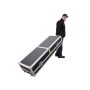 Roadinger 30124208 custodia per attrezzatura audio Tavolo da DJ Custodia rigida Legno compensato Nero, Argento