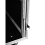 Roadinger 3010980M custodia per attrezzatura audio Amplificatore Custodia rigida Alluminio Nero, Argento