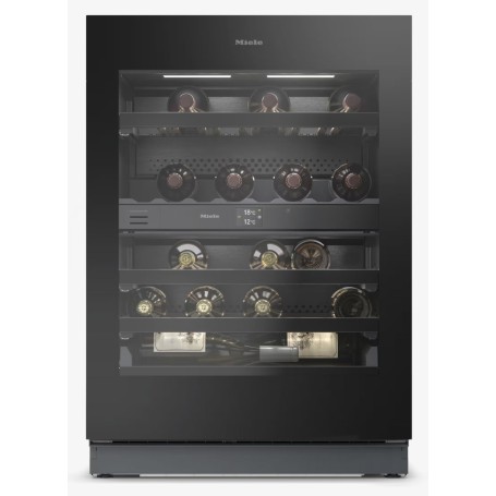 Miele KWTUS 7196 E Cantinetta vino sottopiano da incasso OBSIDIAN NERO da 60 cm (KWTUS7196EOBSW)