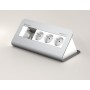 Kindermann 7430000253 cassetta di scarico Tipo F Alluminio, Bianco