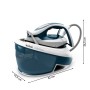 Tefal Express Power SV8111 1,8 L Durilium AirGlide Autoclean soleplate Blu, Bianco (SV8111E0)