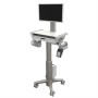 Ergotron CareFit Slim 2.0 Grigio, Bianco Universale Carrello multimediale (C50-3510-0)