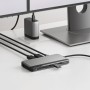 ALOGIC U1CSH-SGR replicatore di porte e docking station per laptop Cablato USB 3.2 Gen 1 (3.1 Gen 1) Type-C Grigio