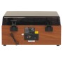 Denver MRD-52LIGHTWOOD piatto audio Argento, Legno (111201210020)