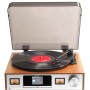 Denver MRD-52LIGHTWOOD piatto audio Argento, Legno (111201210020)