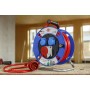 Brennenstuhl 1182770010 prolunghe e multiple 25 m 3 presa(e) AC Esterno Nero, Blu, Grigio, Rosso