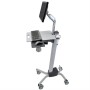 Ergotron Neo-Flex LCD Cart Grigio Pannello piatto Carrello/trolley multimediale (24-206-214)