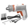 Black & Decker BCRTA01 180 Giri/min Grigio, Arancione, Bianco (BCRTA01-XJ)