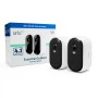 Arlo Essential Telecamera di sorveglianza per esterni & 2 Supporti regolabili, set da 2 (VMC2250-111EUS)