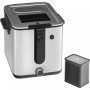 WMF KITCHENminis 0415490011 Singolo Indipendente 1000 W Friggitrice Nero, Acciaio inox