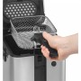 WMF KITCHENminis 0415490011 Singolo Indipendente 1000 W Friggitrice Nero, Acciaio inox