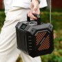 Lenco ODR-160GY radio Portatile Analogico e digitale Nero, Arancione