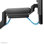 Neomounts DS70-450BL1 Braccio per monitor 17-42" - molla a gas - Topfix - 180°-stop
