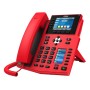 Fanvil X5U-R telefono IP Nero, Rosso 16 linee Wi-Fi (X5U-R)