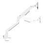 Neomounts DS70-250WH2 Braccio per monitor 17-32" - molla a gas - Topfix - 180°-stop