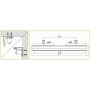 Da-Lite Compact Manual 240x240 Matte White S schermo per proiettore 1:1 (10300007)