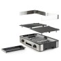 Domo DO9259G griglia per raclette 2400 W Nero, Acciaio inox