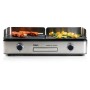 Domo DO9259G griglia per raclette 2400 W Nero, Acciaio inox